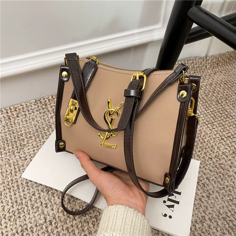 Nouveau Sac Bandoulière Carré Rétro Mini Style Coréen 2026, Sac à Main Texturé avec Poignée Supérieu