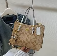 Sac à langer élégant pour femmes : grand sac fourre-tout en cuir minimaliste, sac bandoulière vintag