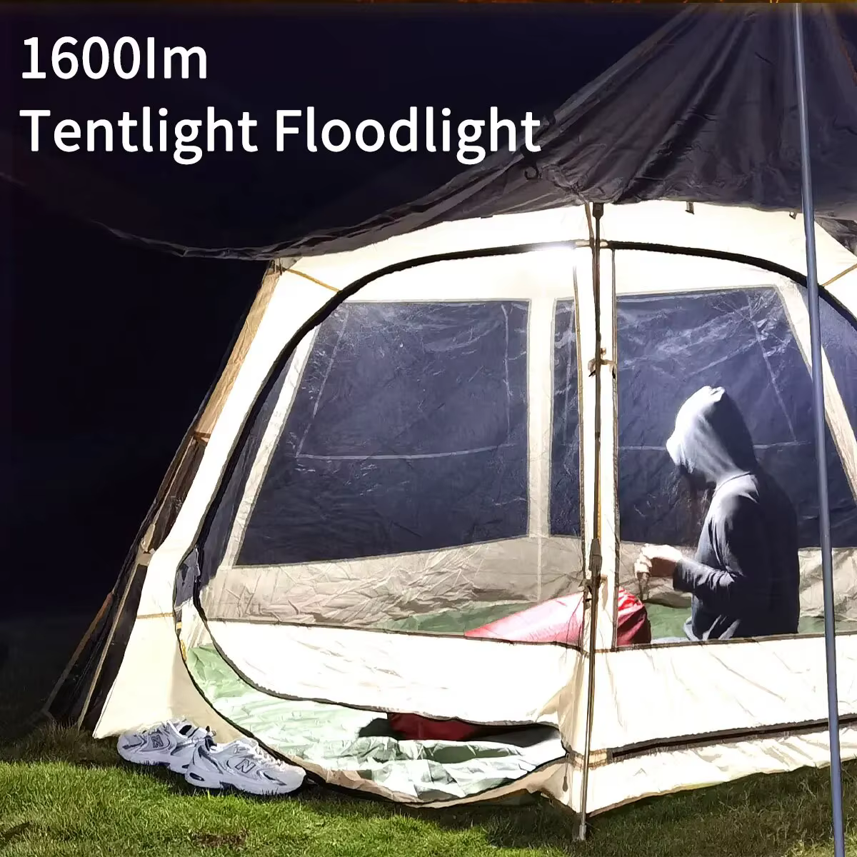 Lampe de camping aste, lampe de tente extérieure, aspiration magnétique, travaux d'entretien de voit