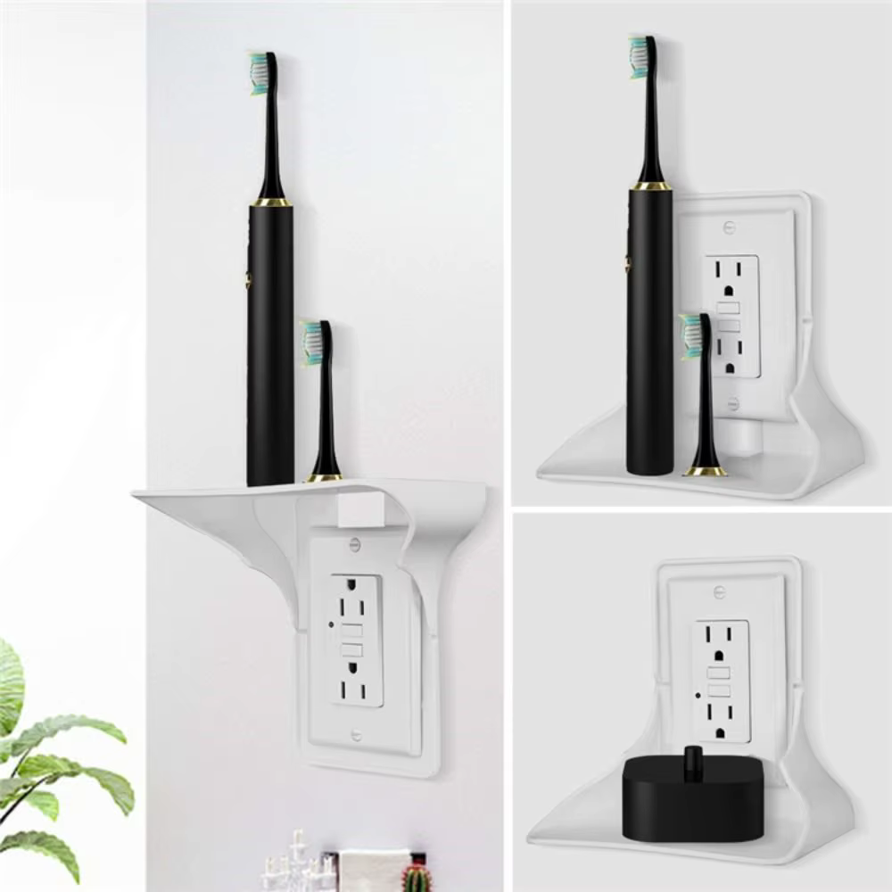 Étagère de prise murale pratique et robuste, support de chargement de téléphone portable, support US