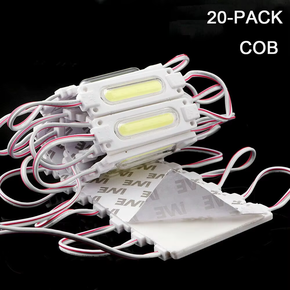 Module lumineux LED COB Super lumineux, 12V, IP65, rétro-éclairage étanche pour panneau de magasin, 