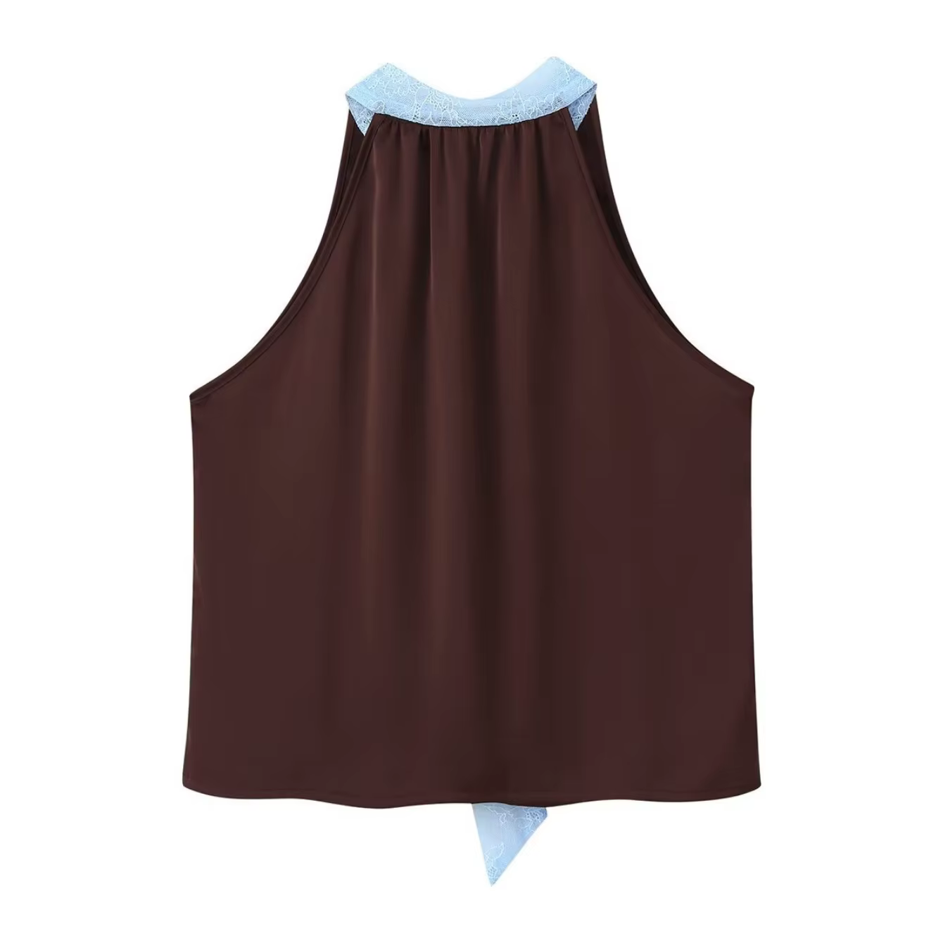 Femmes printemps été nouveau Sexy dentelle broderie épissage jupe ensemble femme élégant col en v à
