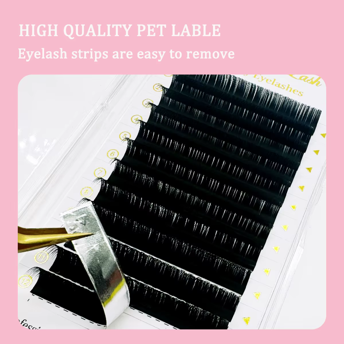 Camélia faux cils 0.05 0.07 LJ LC LB curl Extensions de cils doux faux cils mise à niveau Premium ci