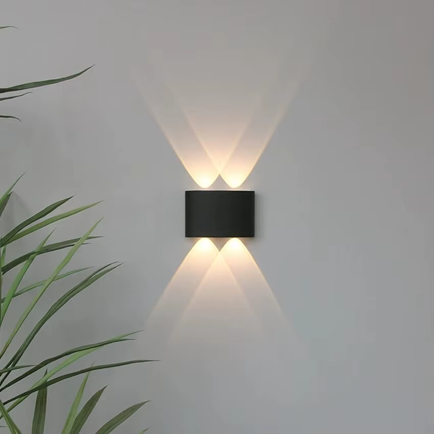 Mur LED Lumière Imperméable Extérieure Éclairage Intérieur IP65 AC86-265V 2w 4w pour Jardin Escalier