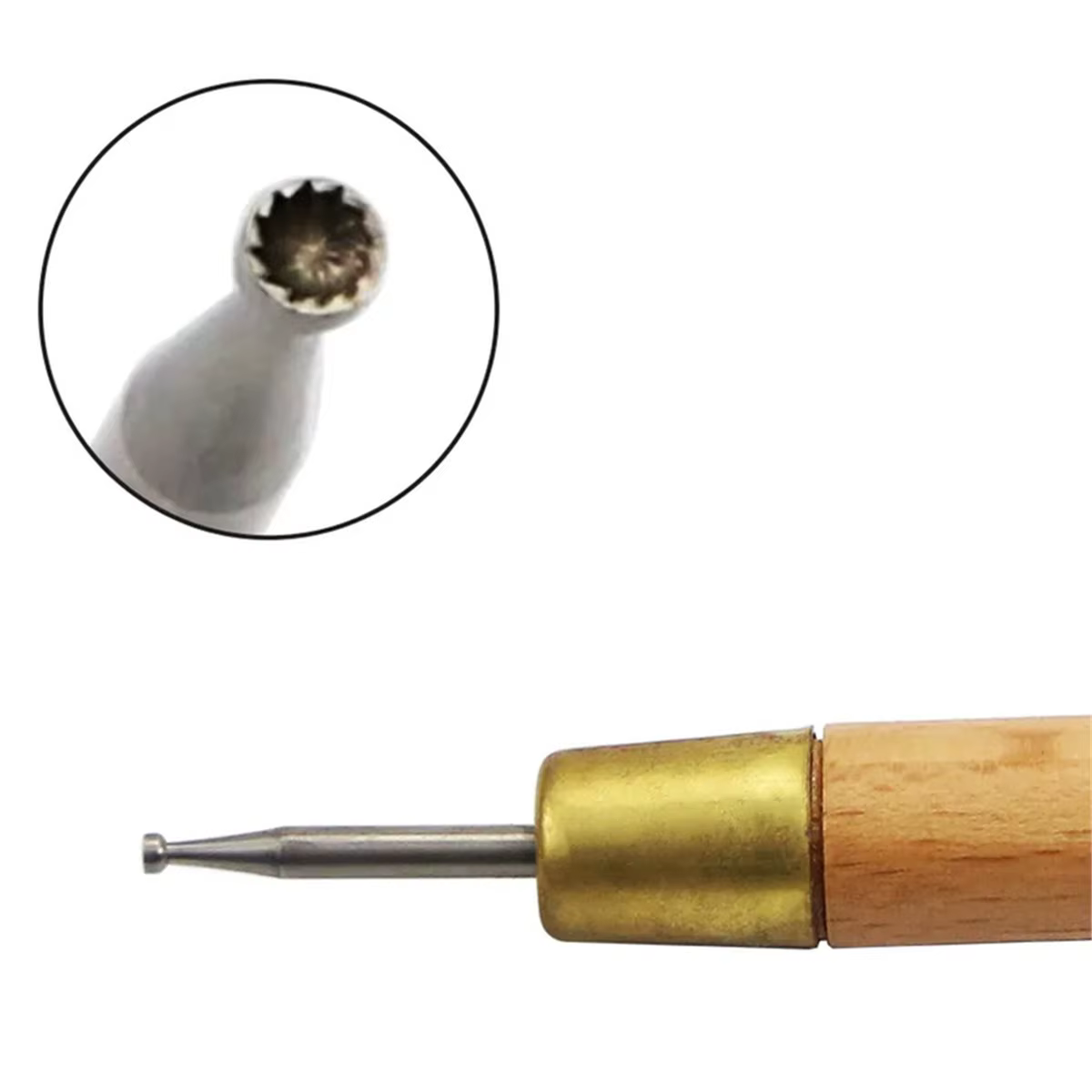 【BAAQ】 Bâton de polissage d'extrémité de fil métallique rond de fil d'approvisionnement de bijoux, o