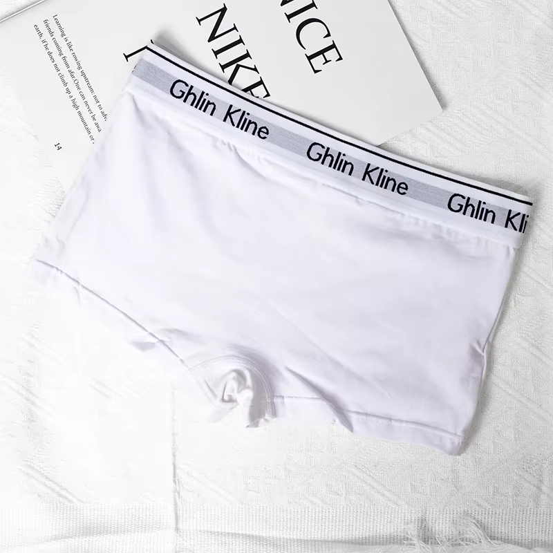 Boxer unisexe, sous-vêtements pour femmes, short de sport pour Couple, culotte de Yoga en coton, 3 p