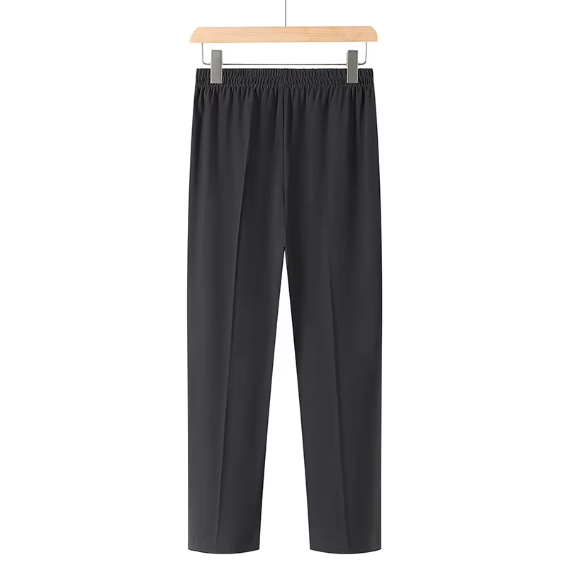 Nouveaux pantalons pour femmes printemps-été, pantalons mom, taille haute élastique, décontractés, c