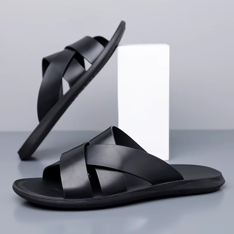 Chaussures d'été décontractées pour hommes, vente chaude, sandales élégantes pour hommes, demi-chaus