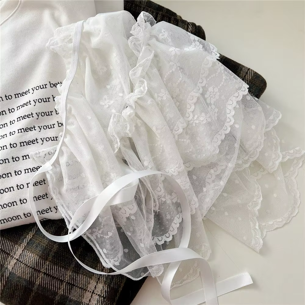 Mini jupes en dentelle pour femmes, élégantes, douces, Lolita, courtes, taille haute, Y2k, Streetwea