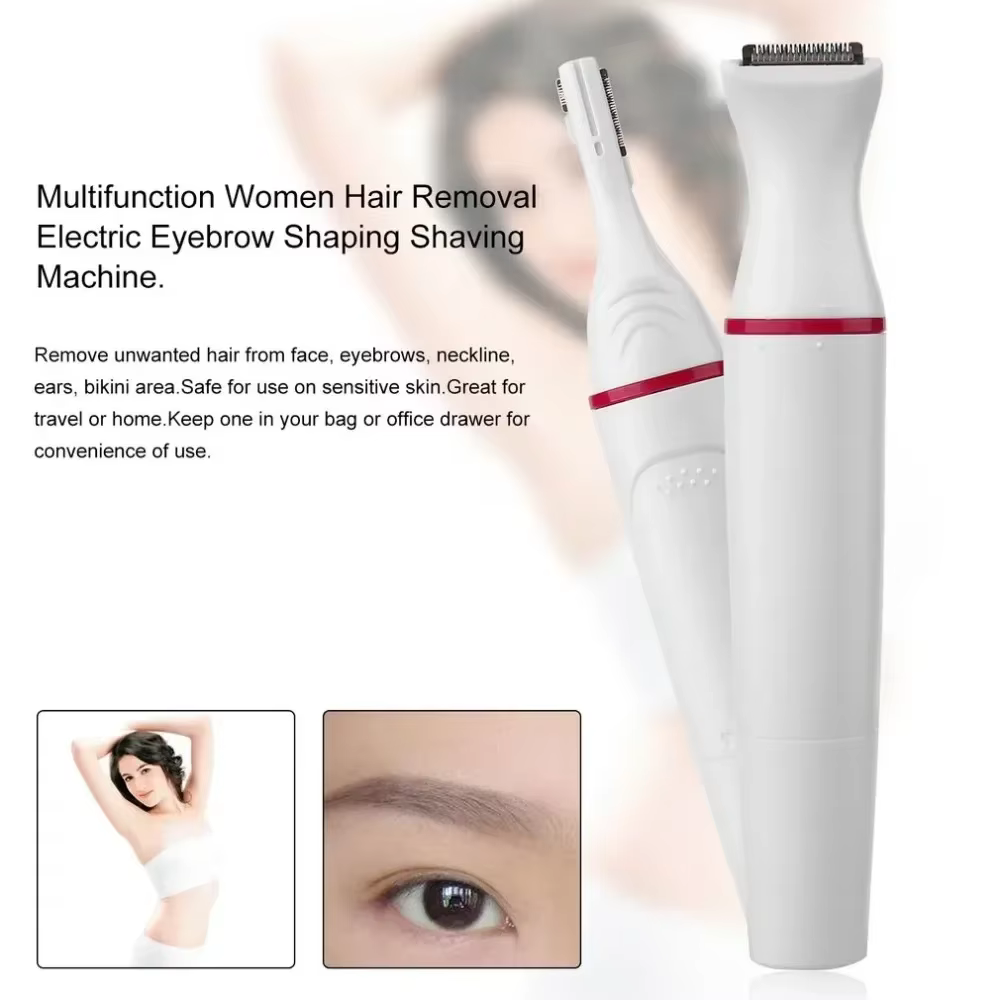 5 en 1 ensemble femmes épilateur femme rasoir de sourcils dame rasoir épilation rasoir Machine visag