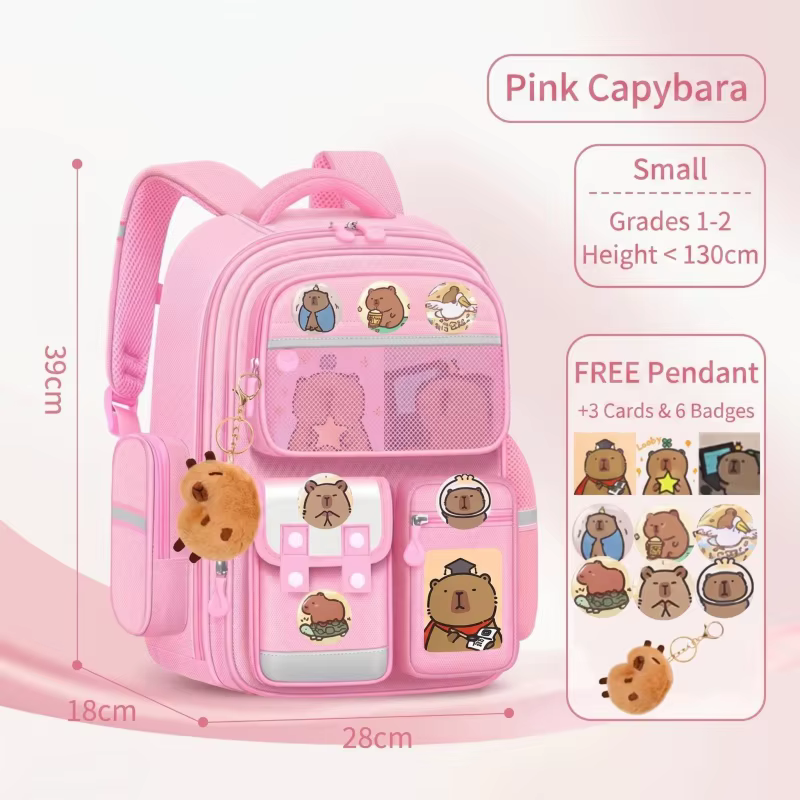 Sac à dos orthopédique pour enfants, imperméable, grande capacité, réduit la charge, idéal pour les