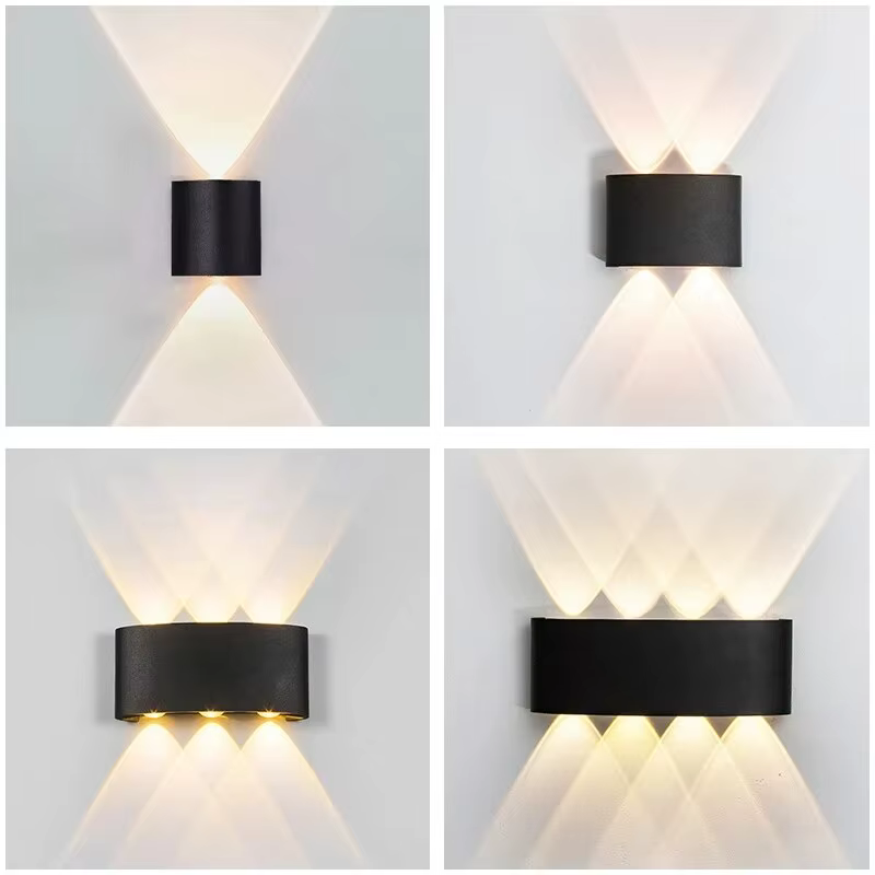 Mur LED Lumière Imperméable Extérieure Éclairage Intérieur IP65 AC86-265V 2w 4w pour Jardin Escalier