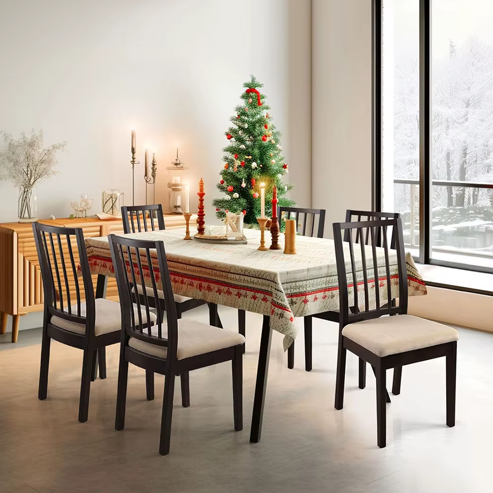 Housses de siège de chaise en velours Super doux, couleurs unies, housses de siège de salle à manger