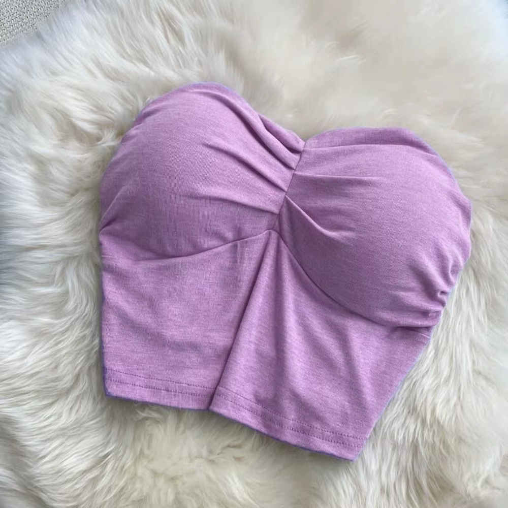 Haut artificiel astique Doux et Précieux pour Femme, Nouvelle Mode d'Été, Slim, Beau Dos, Bonne Qual