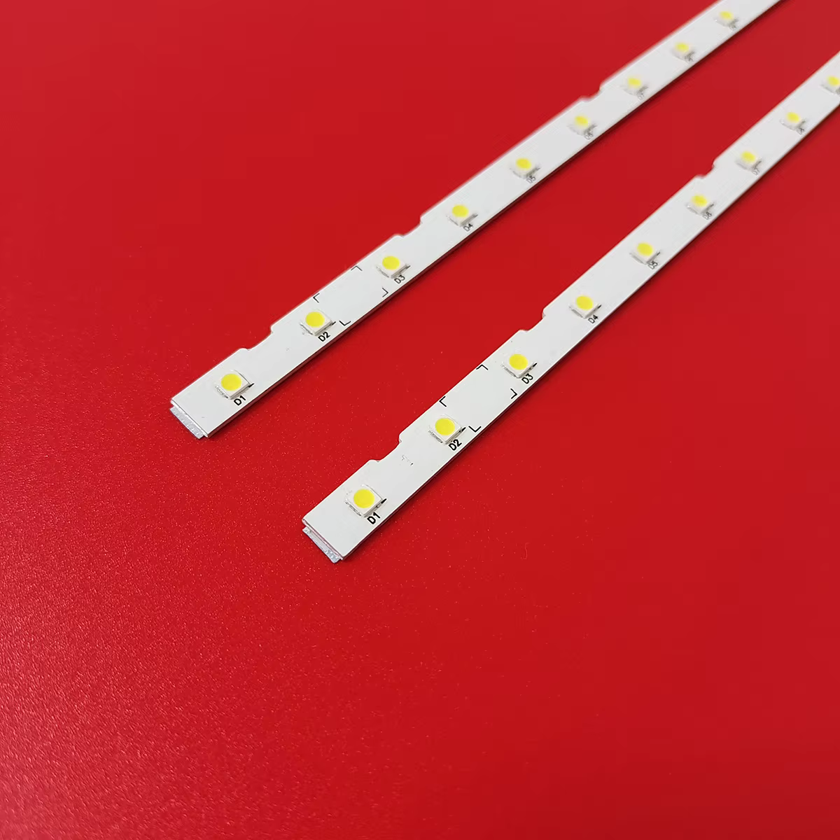 Bande de rétro-éclairage LED 38 lampes pour Samsung TV 49 pouces, UE49NU7140U UE49NU7100U UE49NU7100