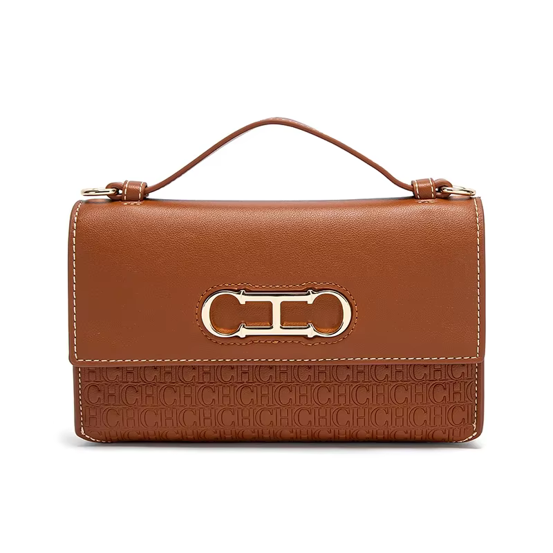 CH sac à bandoulière marque femmes sac lettre impression cuir Compact élégant sac à main sac fourre-