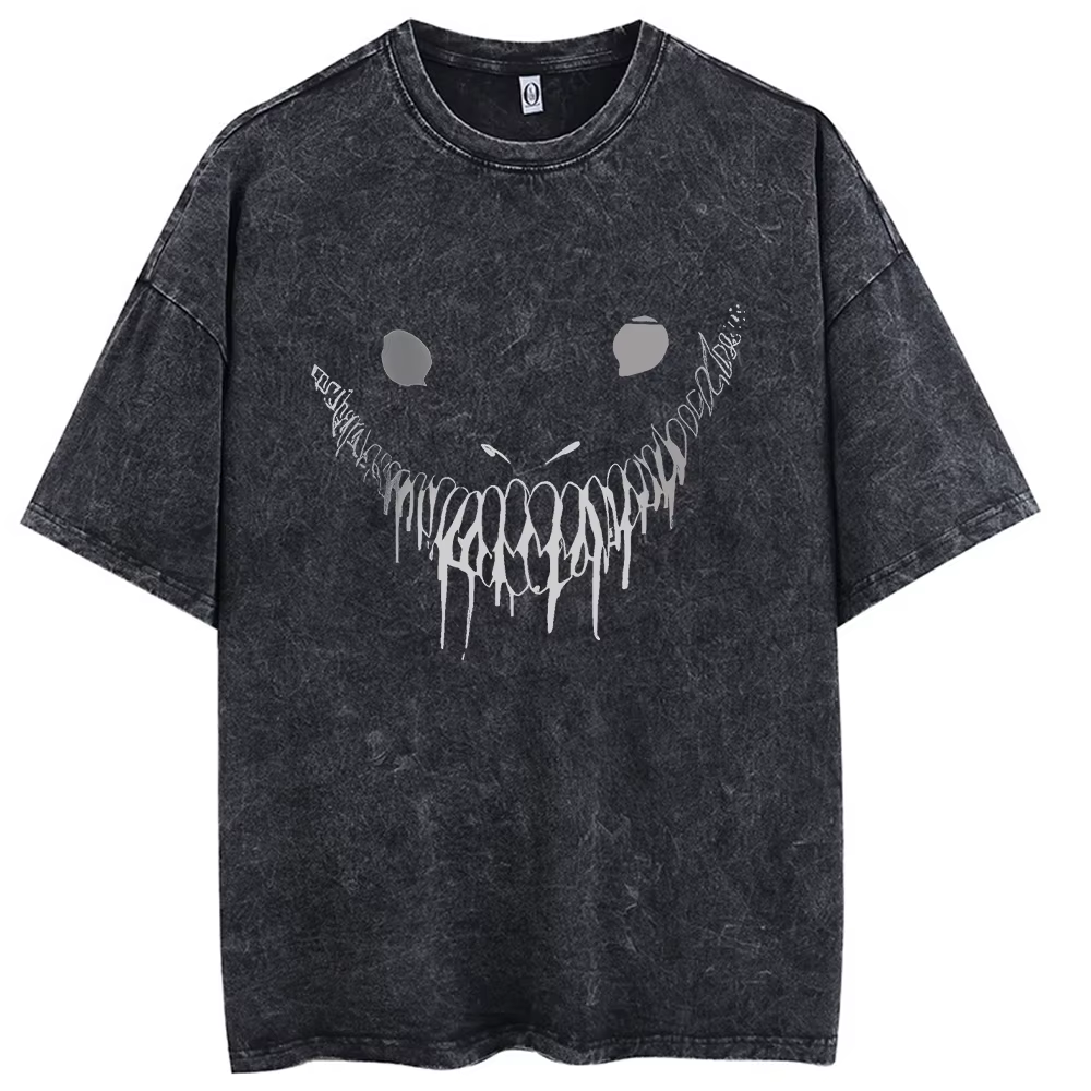 Hip Hop hommes Streetwear T-Shirt rétro Vintage lavé Anime graphique T-Shirt hommes Harajuku coton d