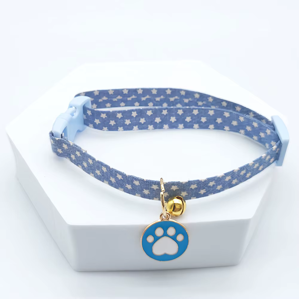 Collier réglable pour animaux de compagnie, avec cloche, pour petit chien, pendentif mignon, accesso
