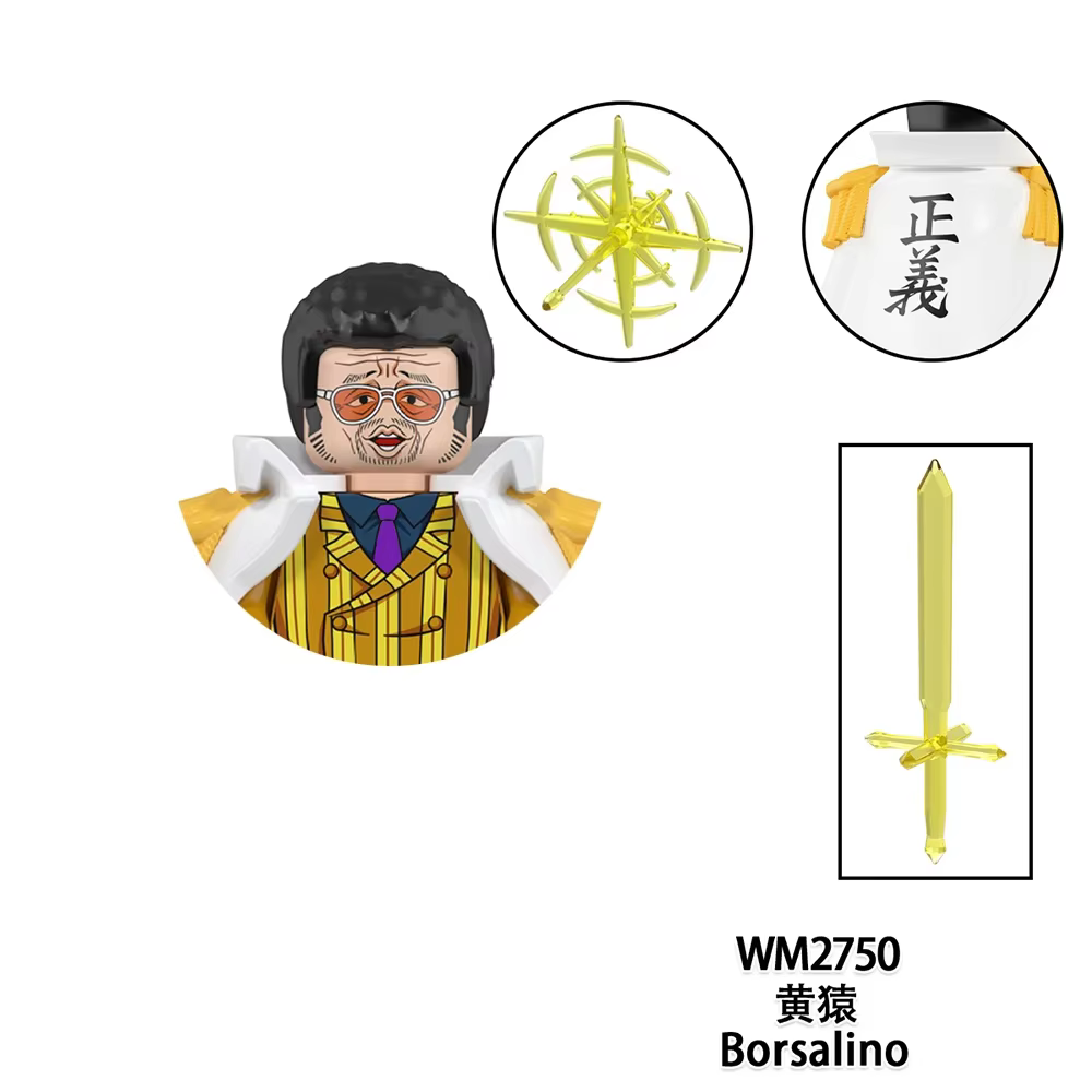 WM6187 WM6189 WM6188 WM6191 Série de dessins animés japonais Personnage de dessin animé Poupée d'act
