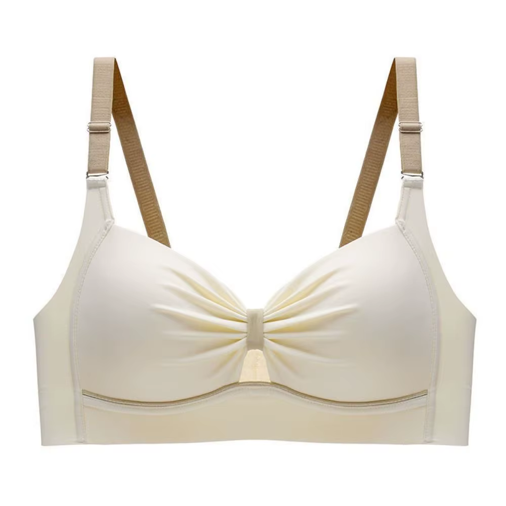 Soutien-gorge fin sans armatures, soutien-gorge push-up confortable, soutien-gorge simple, respirant