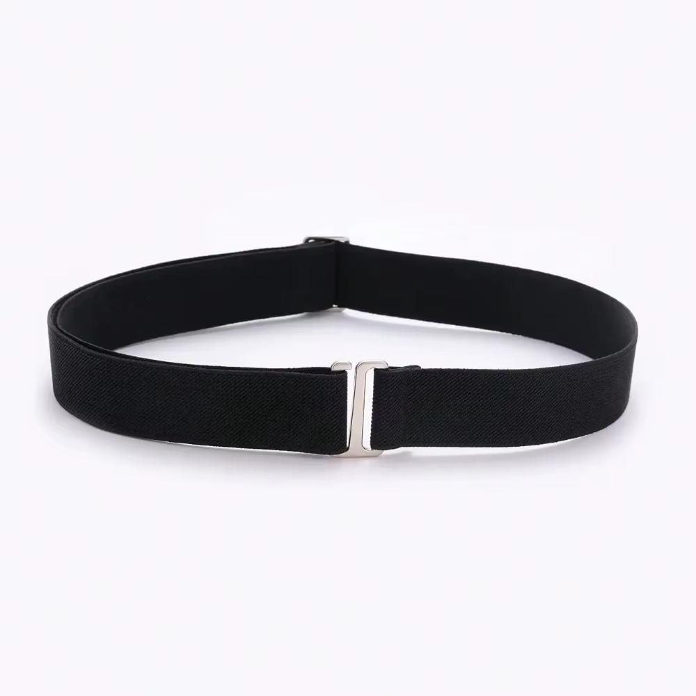 Ceinture de pantalon antidérapante élastique, confortable et réglable, taille unique, pour femmes, s
