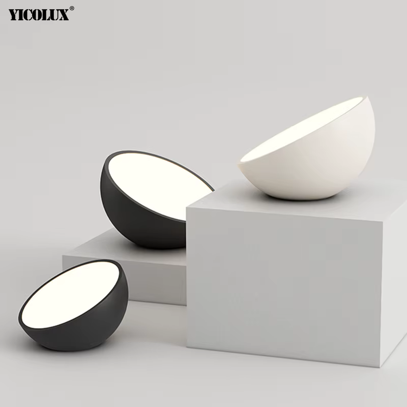 Simple gradation ronde nouveau plafond moderne à LEDs lumières éclairage salon étude chambre couloir