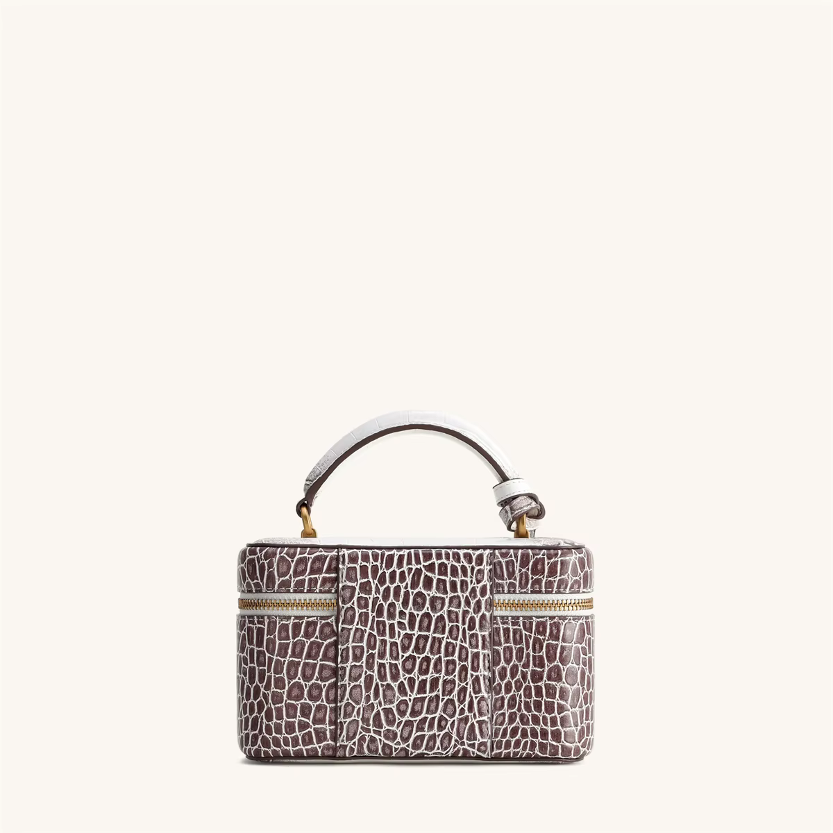 Sac à bandoulière pour femme JW PEI, sac à main croisé, petit sac carré gaufré effet croco, sac mess