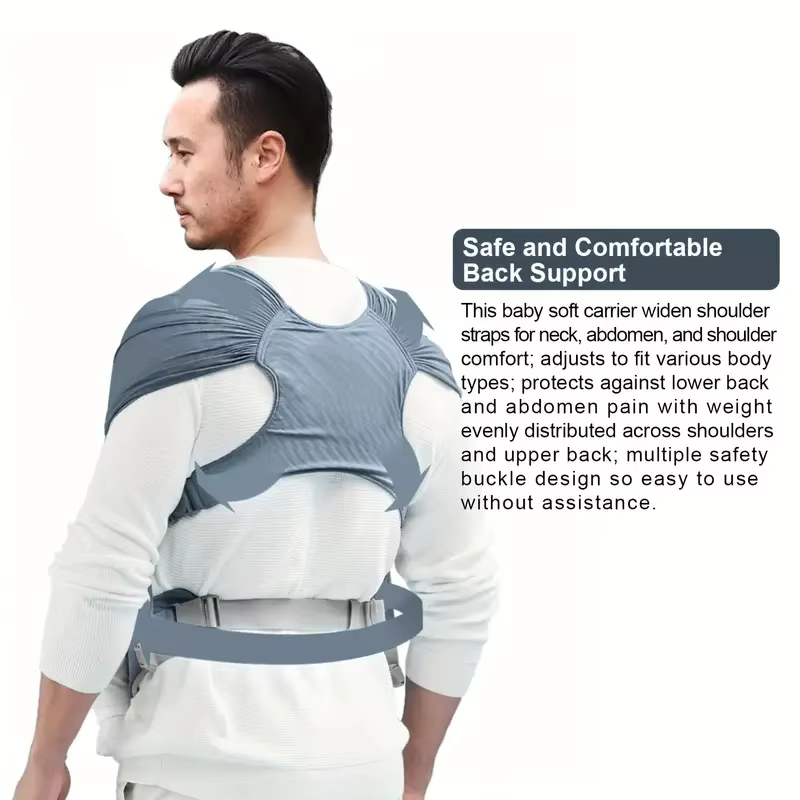 Sac à dos respirant multifonction Electrolux pour bébé, porte-enfant, écharpe pour tout-petit, brete