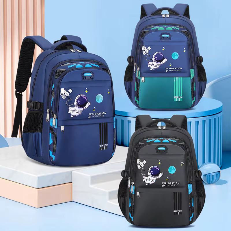 Sac à dos pour enfants sacs d'école pour enfants pour garçons astronaute école sac à dos étanche sac