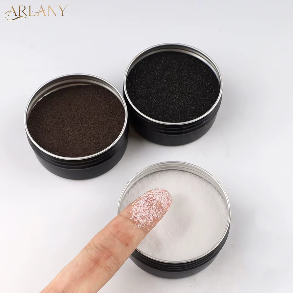 ARLANY poudre de colle à la kératine pour Extensions pré-collées colle à la kératine italienne poudr