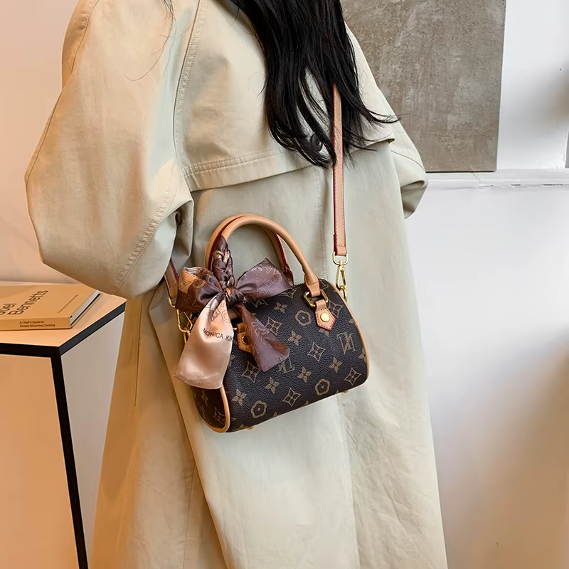 Sac à main de luxe, sac messager, sac de shopping, couleur unie, sac de transport élégant en cuir, s
