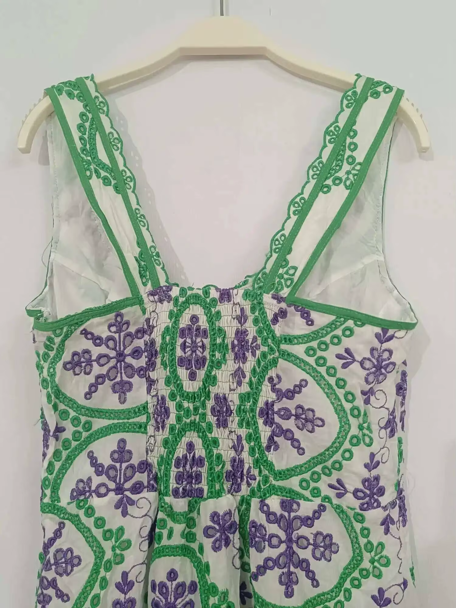 JAMERARY-Robe Midi en Coton Brodée pour Femme, Tenue de Bal de Forme Sirène, Longue, Soirée, Plage, 