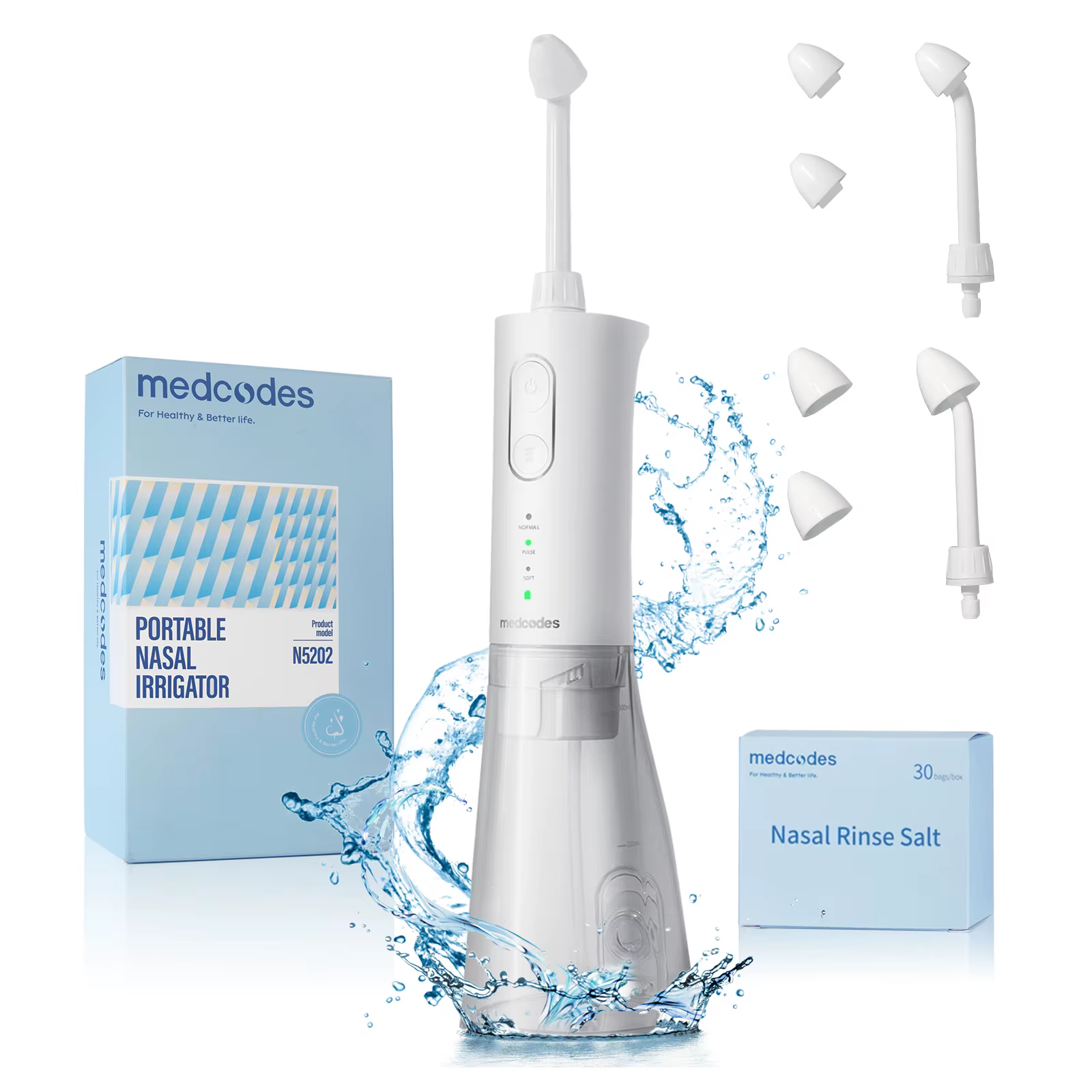 Nettoyeur de Lavage de la oral ille, Bouteille Nasale, Sinus, Antarctique, Irrigation à Pression, Ne