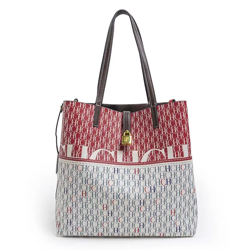 CH – sac à main de banlieue de grande capacité pour femmes, Design imprimé Unique, Style atmosphère 