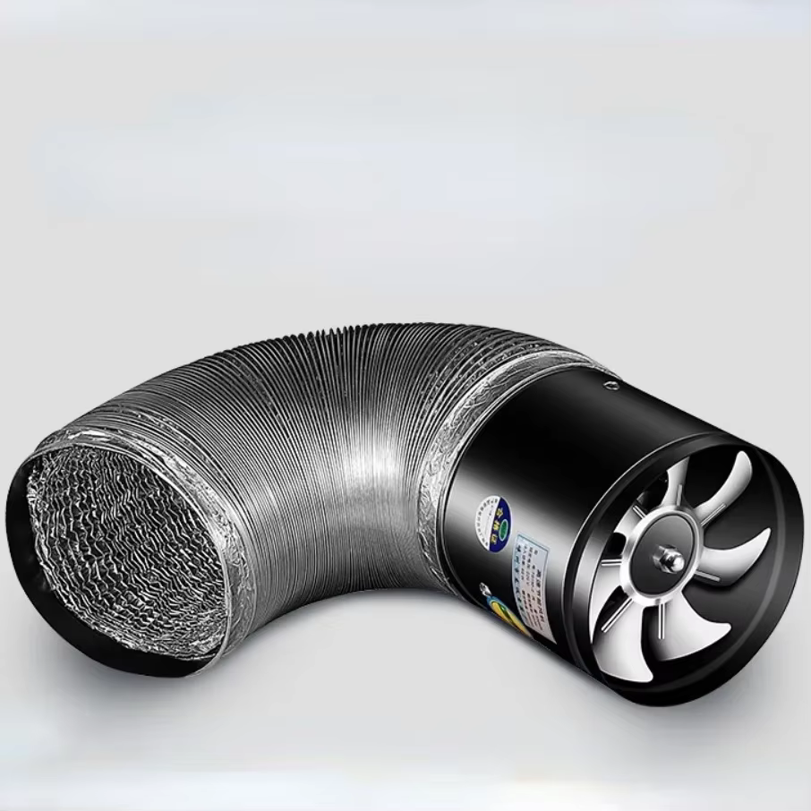 4''6''8'' tuyau cuisine toilette ventilateur d'échappement persienne ventilateur d'échappement venti