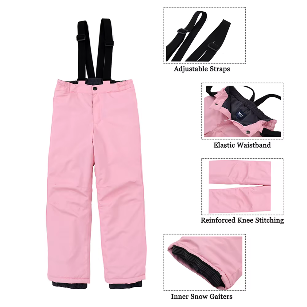 Combinaisons de Ski pour enfants, filles et garçons, manteau de Snowboard, pantalon, imperméable, co