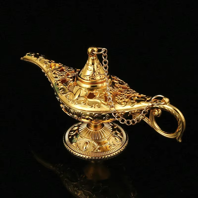 Aladdin lampe magique russe souhaitant lampe 1001 bénédiction de nuit salon Style sud-est asiatique 