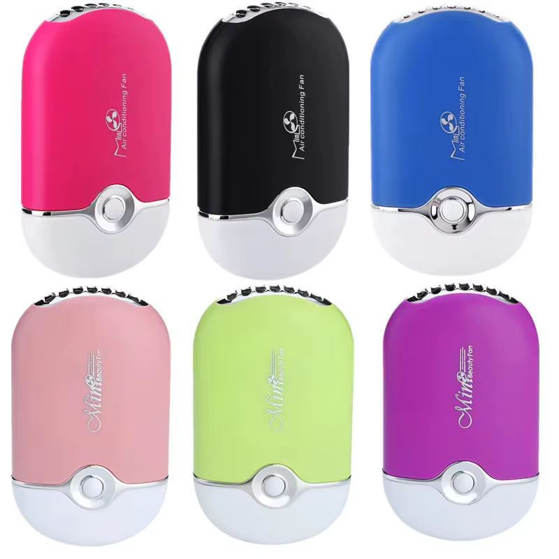 Nouveau USB Mini ventilateur climatisation ventilateur USB ventilateur de charge cils sèche-cheveux 