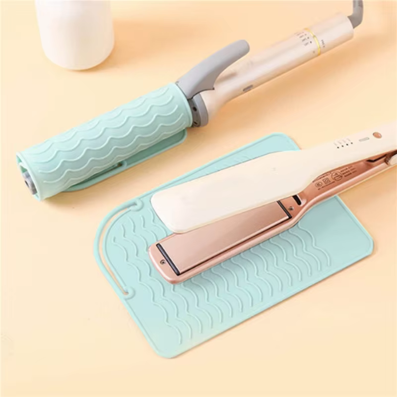 Polymères isolants multifonctions pour fer à lisser et bigoudi, coussin de degré de chaleur en silic
