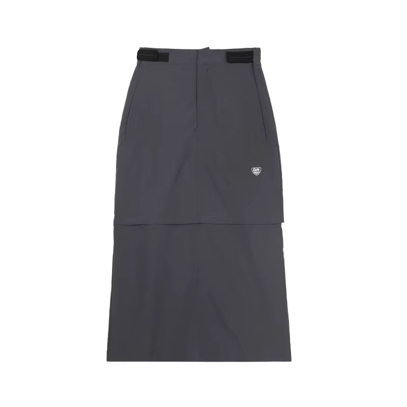 Jupes droites pour femmes avec poignées amovibles, design cargo, streetwear chic pour femmes, coupe