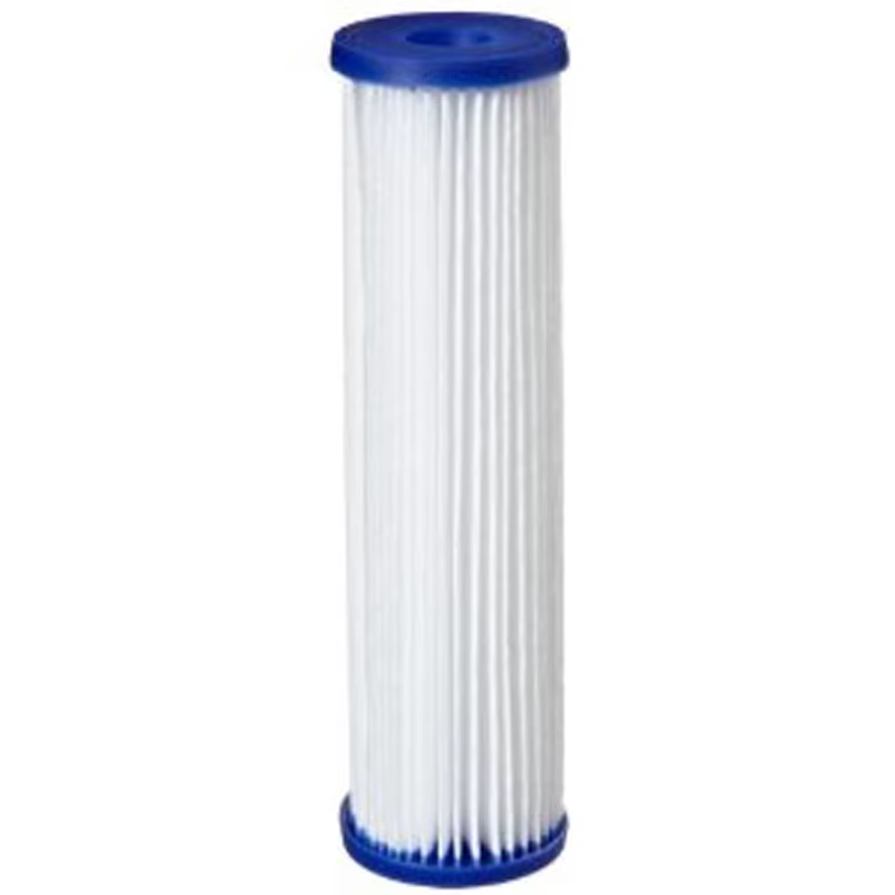 Coronwater 10" X 2,5" cartouche de filtre à eau à sédiments plissée paquet de 6 pour système de puri