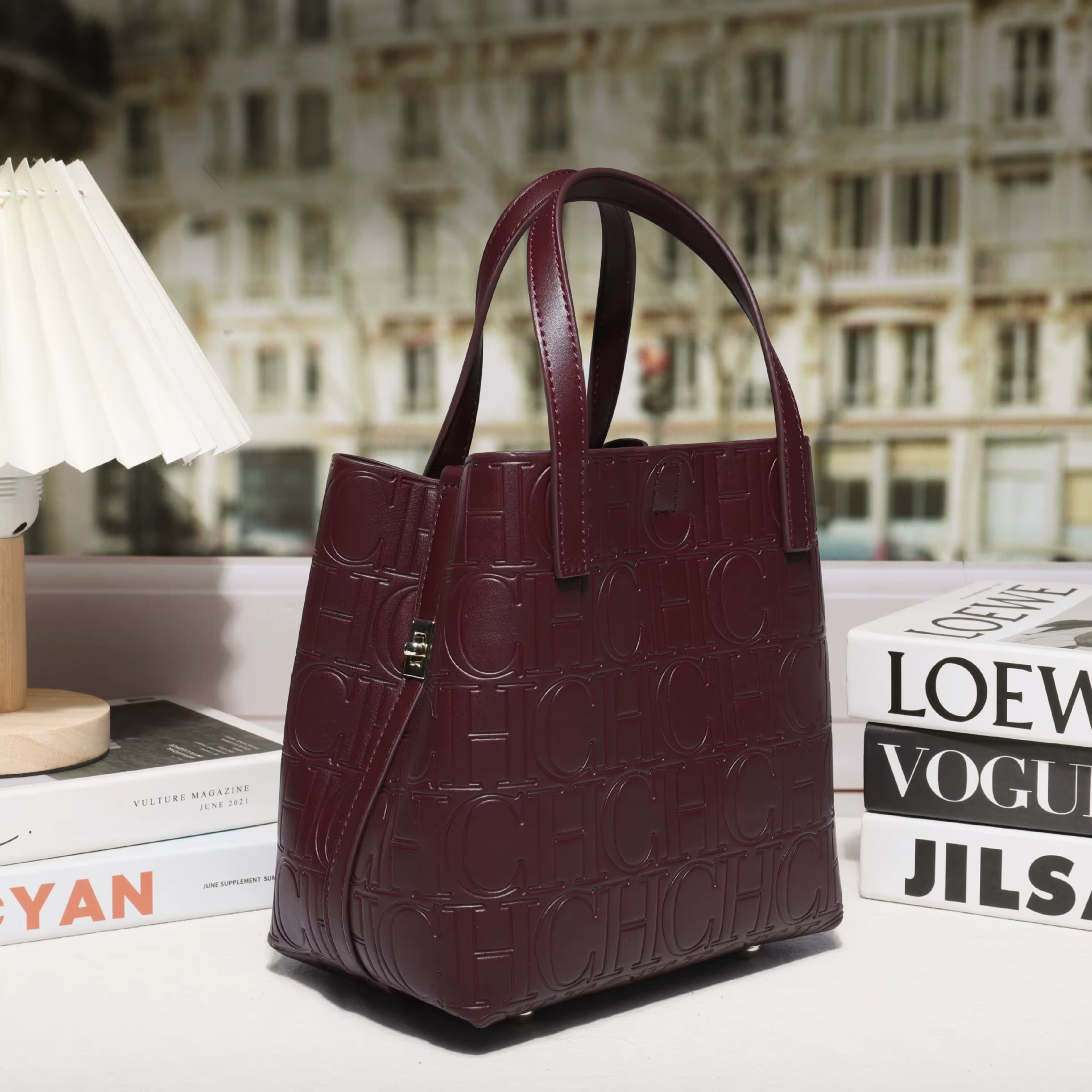 Sac à main grande capacité de marque de luxe, imprimé lettres, avec fermoir, tendance 2025, sac band