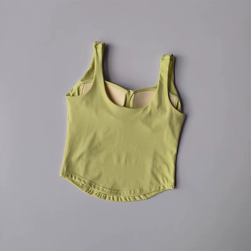 Gilet de sport fitness pour femmes, camisole, beau dos, course à pied, absorbant les chocs, rassembl
