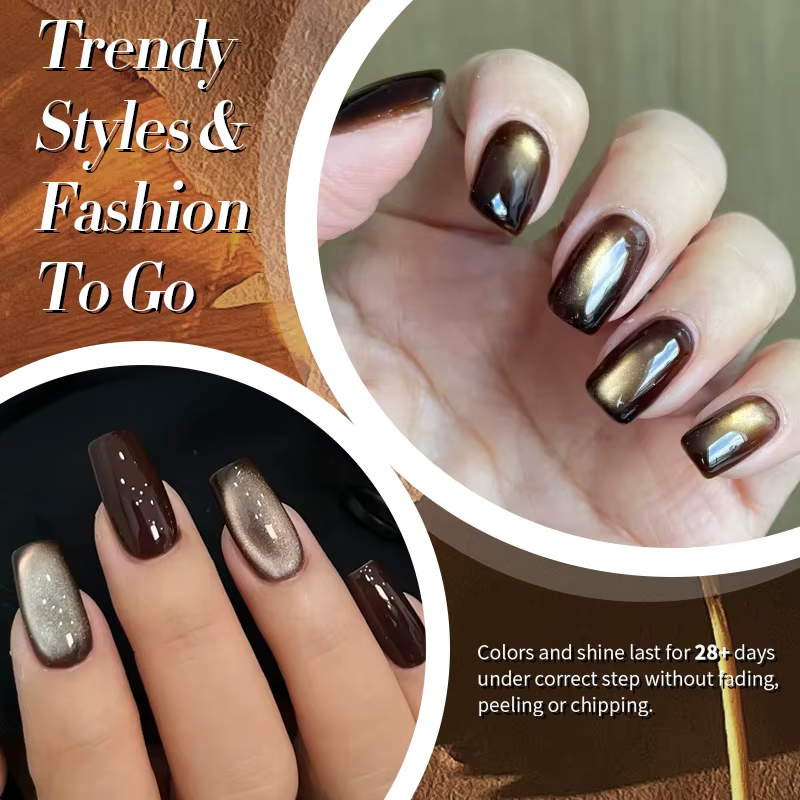 BORN PRETTY 10ml marron violet noir rouge chat vernis Gel magnétique manucure tremper Gel UV vernis