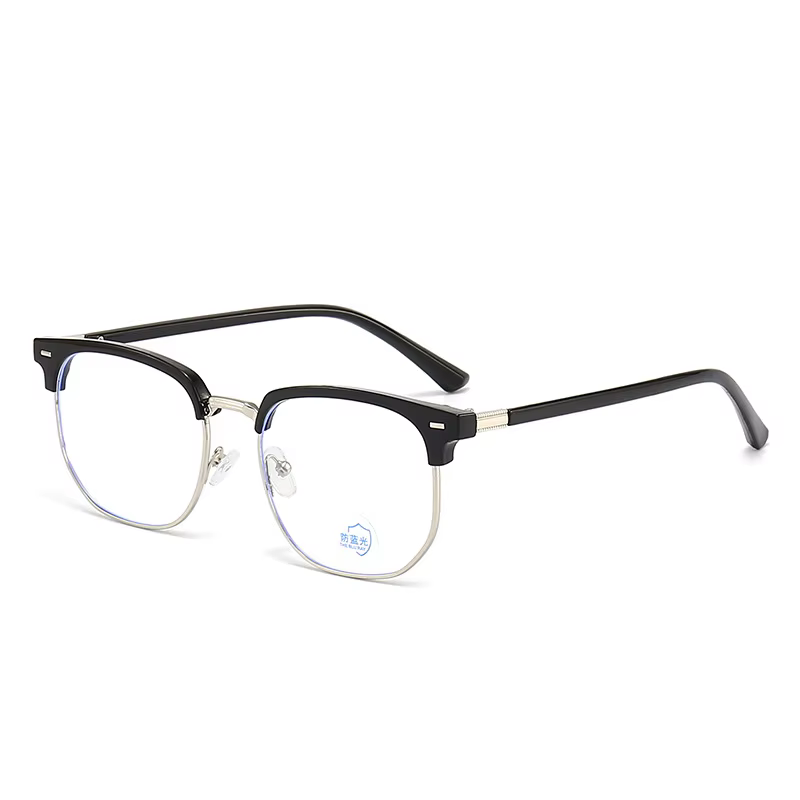 XJiea – lunettes photochromiques Anti-lumière bleue pour hommes et femmes, rectangulaires, semi-sans