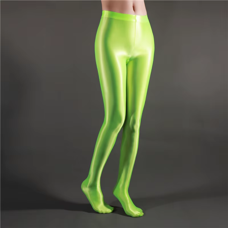 Leggings opaques brillants, collants taille haute, bas Sexy, pantalons de Yoga, entraînement, sport 