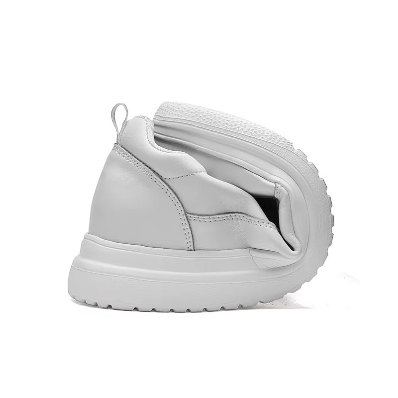 Chaussures rehaussantes classiques pour hommes, chaussures d'extérieur en cuir, chaussures de marche