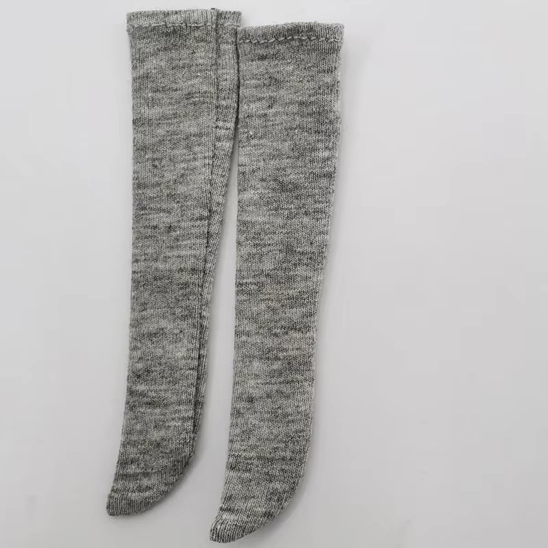 Blythe – bas de poupée, Legging Long noir et blanc pour bottes Blyth Azone, chaussettes de poupée OB