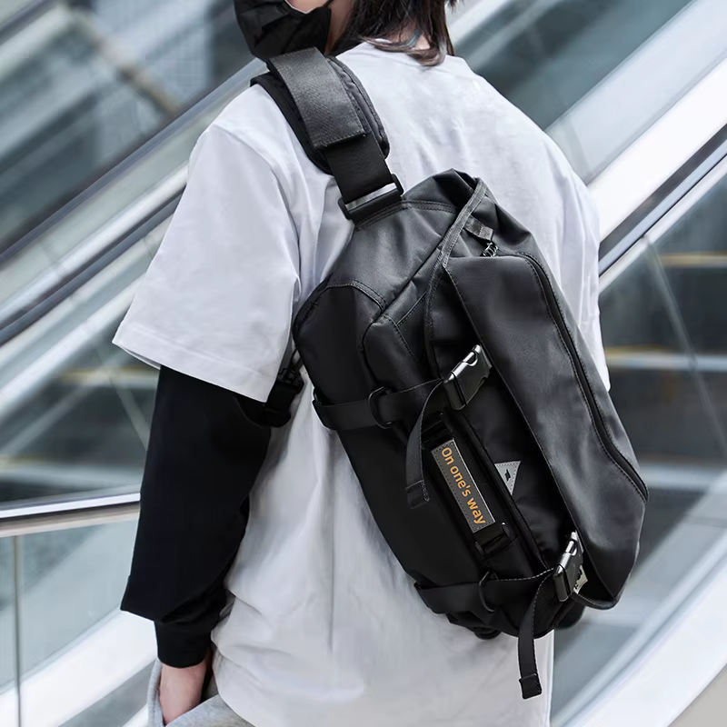 Sacs de messager Oxford imperméables pour hommes, sac à bandoulière de grande capacité, sacs à bando