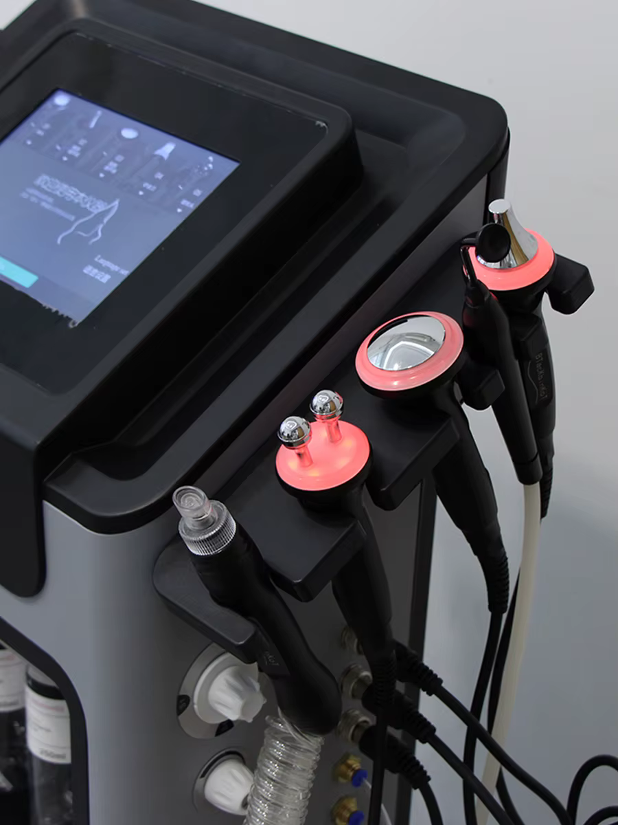 Hydro Machine à oxygène et eau 12 en 1, Lifting du visage, nettoyage en profondeur, Dermabrasion, Pe